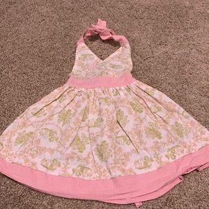 Icky Baby girls 12-18 halter sundress